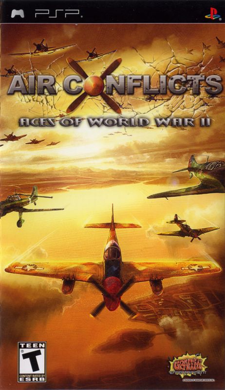 Air Conflicts box art for PSP